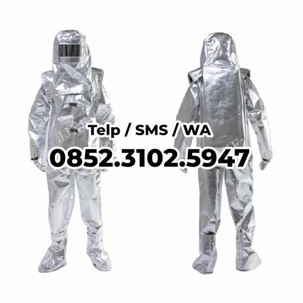 baju tahan panas aluminium standart