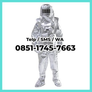 baju tahan panas alumunium foil